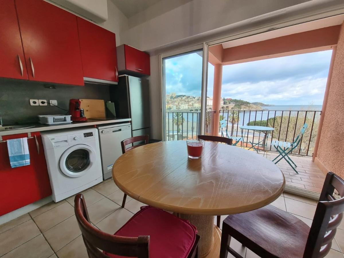 Appartement Vue Mer Terrasse Clim Wifi Banyuls-sur-Mer Esterno foto