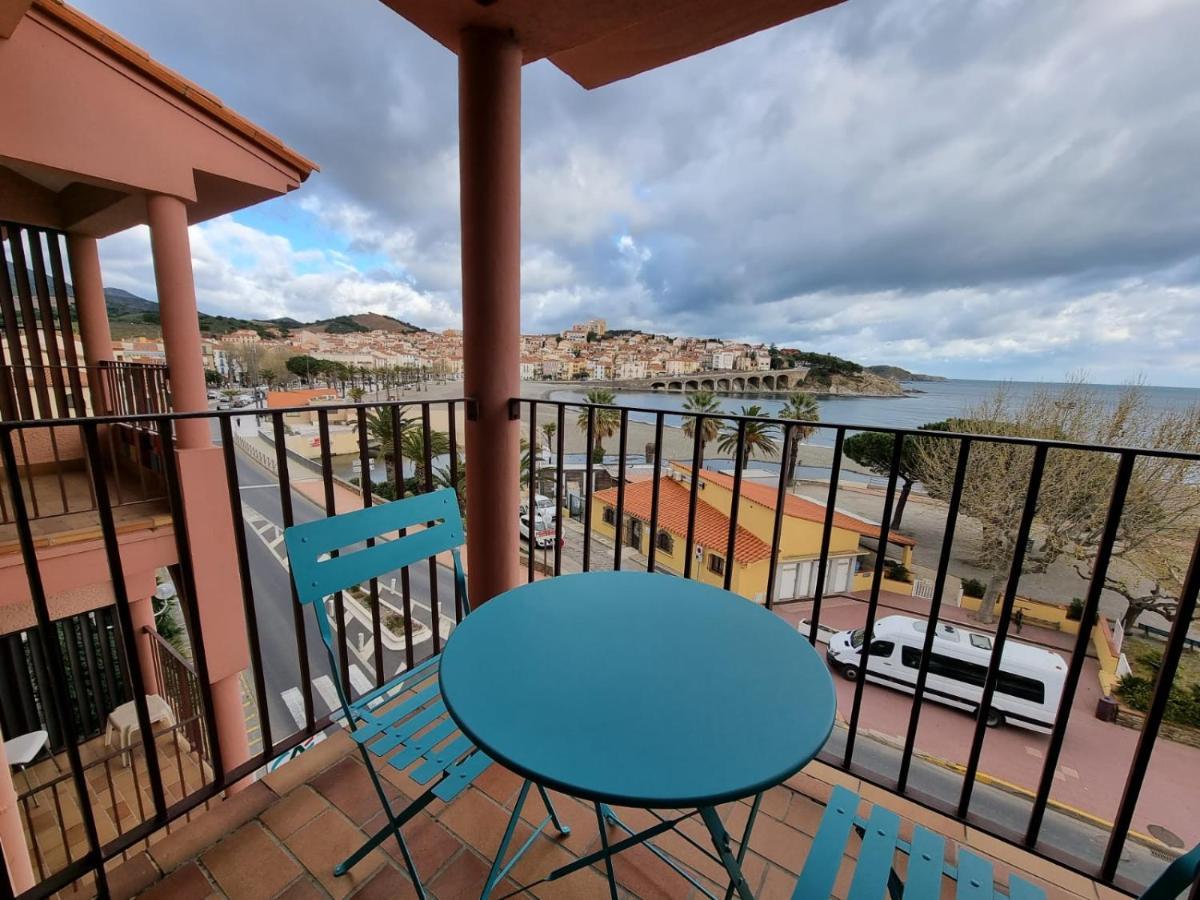 Appartement Vue Mer Terrasse Clim Wifi Banyuls-sur-Mer Esterno foto